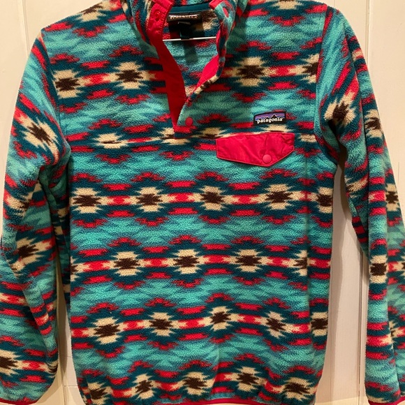 Patagonia Other - Patagonia synchilla pullover Aztec print small